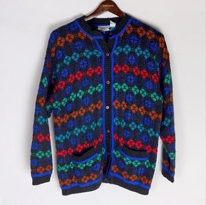 Vintage Russ Studios Cardigan W's Large